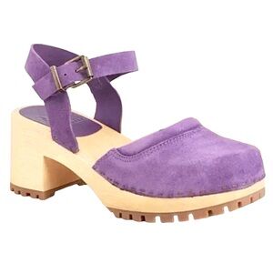 MIA Purple Suede Women's Mules